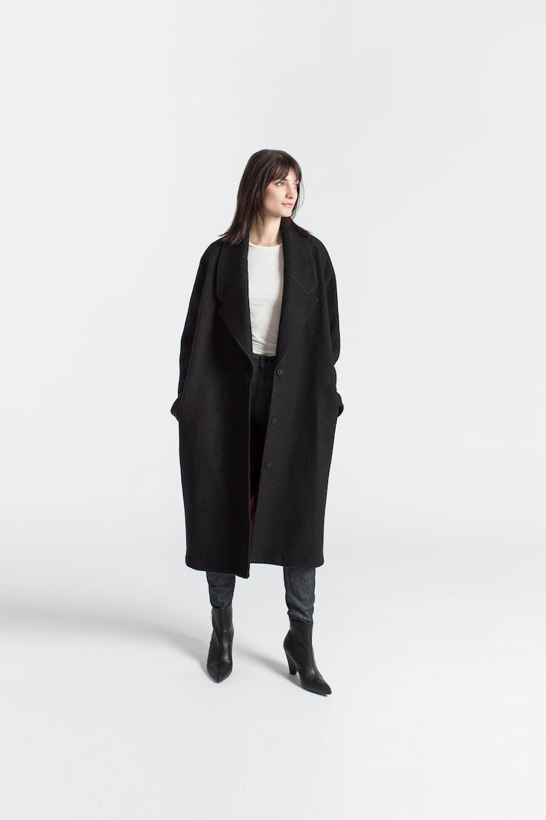 Virgin wool coat